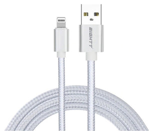 ECI-2S cable de conector Lightning 1 m Plata