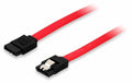 111800 cable de SATA 0,5 m SATA 7-pin Rojo
