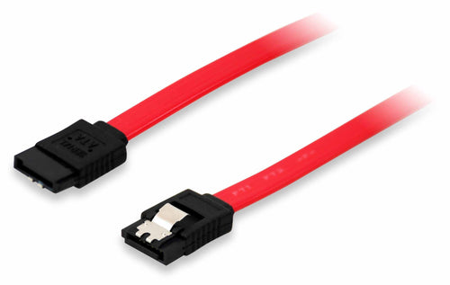 111800 cable de SATA 0,5 m SATA 7-pin Rojo