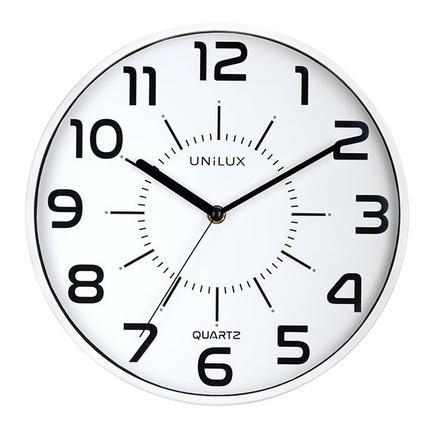 POP Pared Quartz clock Alrededor Blanco