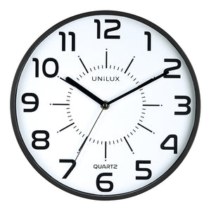 POP Pared Quartz clock Alrededor Negro