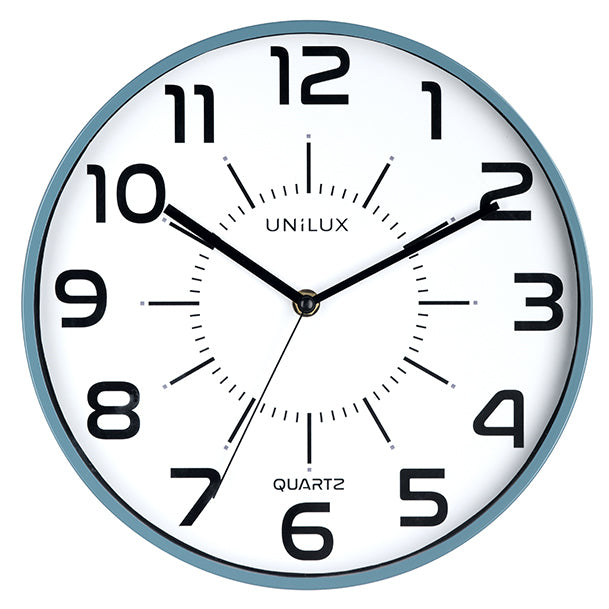 POP Pared Quartz clock Alrededor Azul