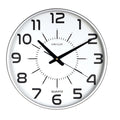 MAXI POP Pared Quartz clock Alrededor Gris