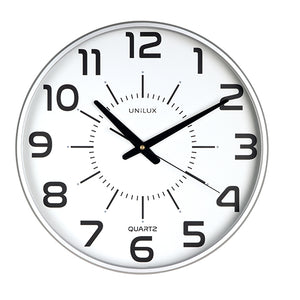 MAXI POP Pared Quartz clock Alrededor Gris