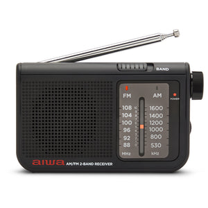 RS-55BK radio Personal Analógica Negro