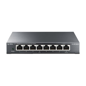 Omada TL-RP108GE switch Gestionado L2 Gigabit Ethernet (10/100/1000) Energía sobre Ethernet (PoE) Negro