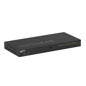 GSM4212PX Gestionado L2/L3 Gigabit Ethernet (10/100/1000) Energía sobre Ethernet (PoE) 1U Negro