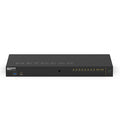 GSM4212UX Gestionado L2/L3 Gigabit Ethernet (10/100/1000) Energía sobre Ethernet (PoE) 1U Negro