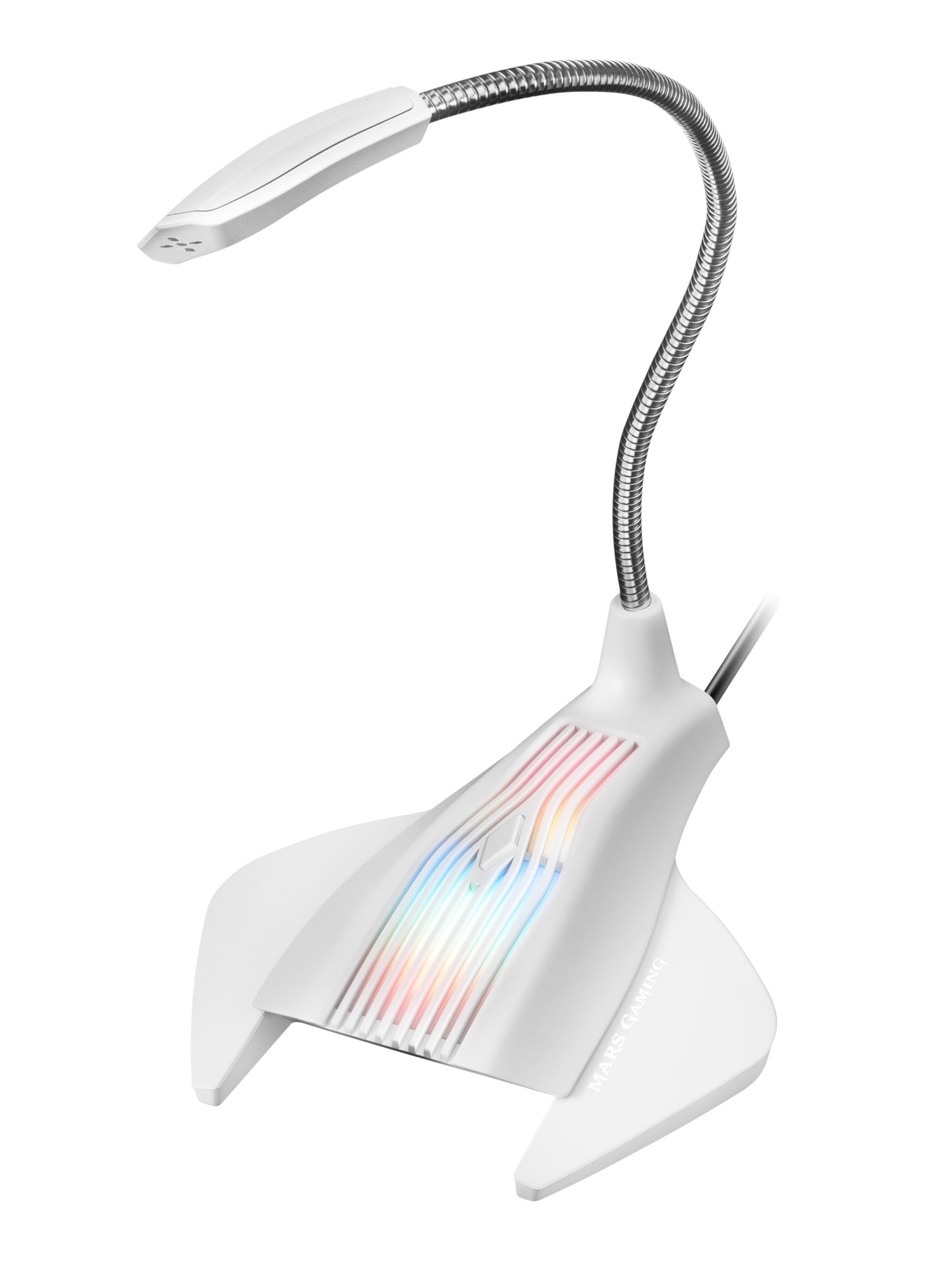 MMICX, Micrófono Estudio Profesional LED, Mute, USB+Jack 3.5mm, Negro