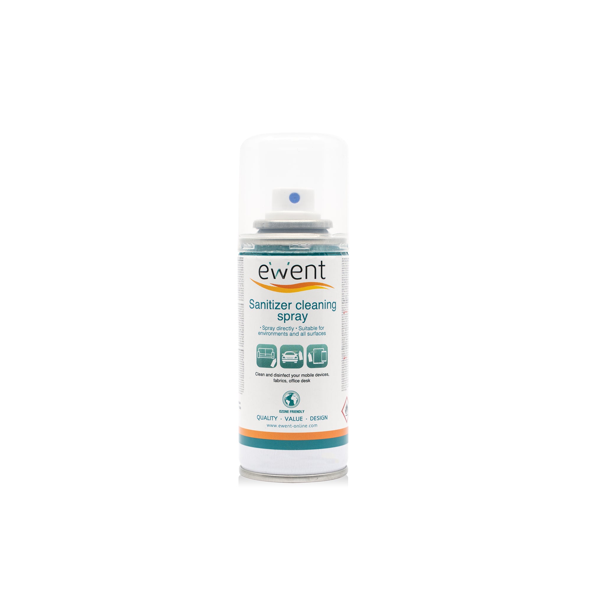 Detergente en spray desinfectante para superficies