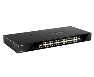 DGS-1520-28/E switch Gestionado L3 10G Ethernet (100/1000/10000) 1U Negro