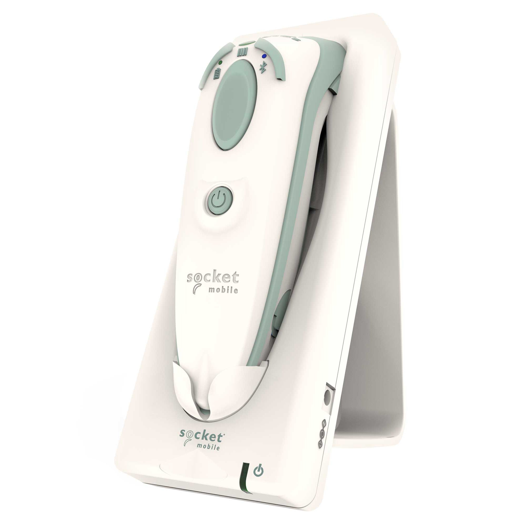DuraScan D745 Lector de códigos de barras portátil 1D/2D Verde, Blanco