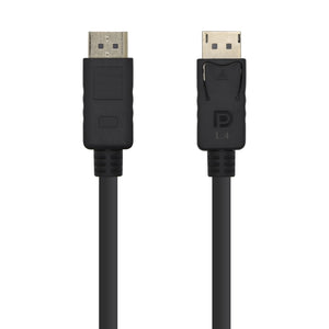 Cable Displayport V1.4 8K@60HZ, DP/M-DP/M, Negro, 0.8m