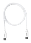 Cable USB-C/USB-C 100 cm blanco Q3.0 3A 60W