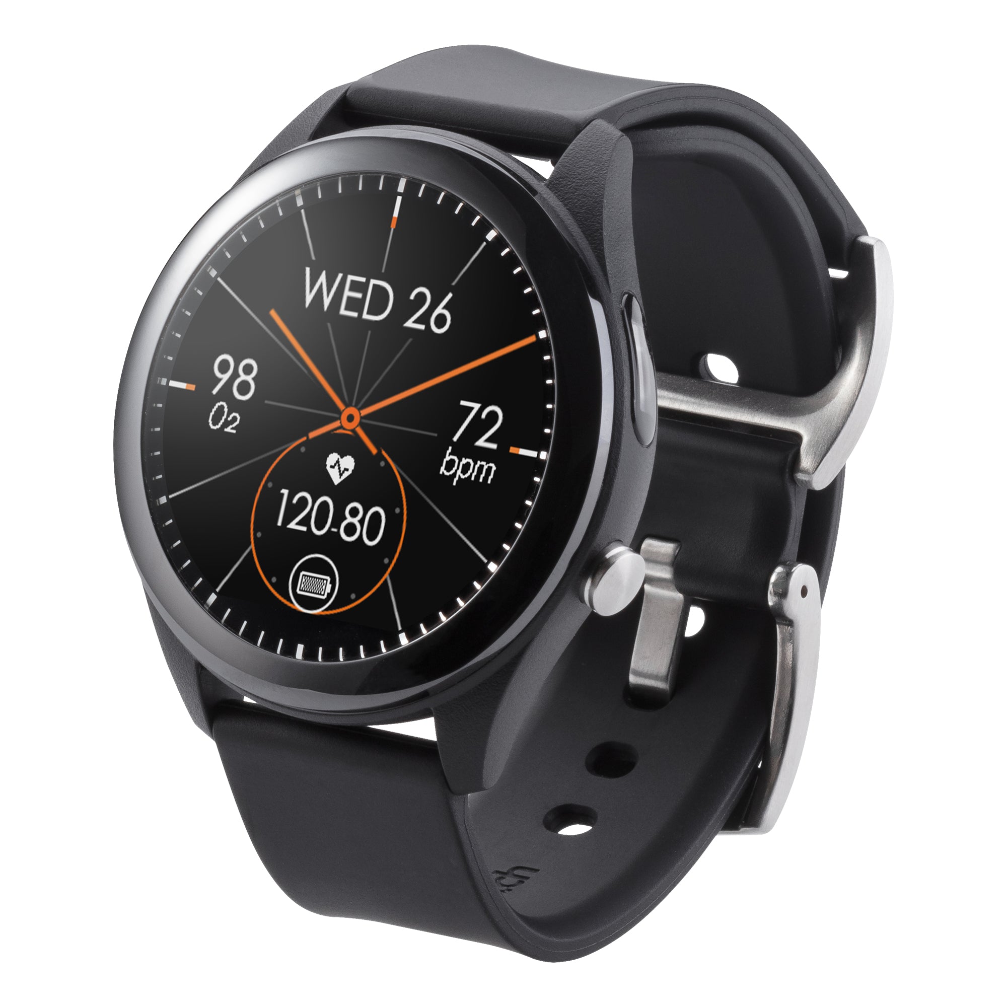 VivoWatch SP (HC-A05) 3,05 cm (1.2") LCD 46.5 mm Digital Pantalla táctil Negro GPS (satélite)