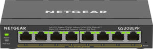 GS308EPP Gestionado L2/L3 Gigabit Ethernet (10/100/1000) Energía sobre Ethernet (PoE) Negro