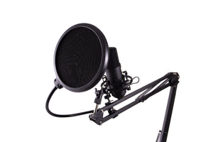 MICROFONO STREAMING USB FILTRO+BRAZO+TRIPODE