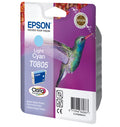 Hummingbird Singlepack Light Cyan T0805 Claria Photographic Ink