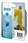 Seahorse Cartucho T0482 cian (etiqueta RF)