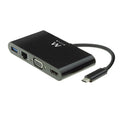 EW9827 base para portátil y replicador de puertos USB 3.2 Gen 1 (3.1 Gen 1) Type-C Negro