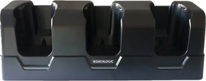 Three Slot Wireless Charging Dock estación dock para móvil Ordenador portátil Negro