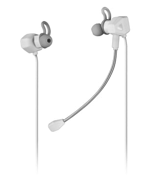 MIHXW Blanco, Auriculares In-Ear, Micrófono, PS4/PS5/XBOX/SWITCH/PC
