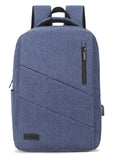 City Backpack Mochila para portátil 15.6", Poliéster Oxford, Azul