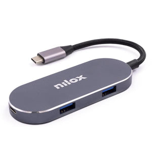 MINI-DOCKING USB-C: HDMI, 3 PUERTOS USB 3.0 Y USBC