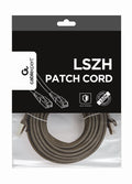 PP6A-LSZHCU-BK-10M cable de red Negro Cat6a S/FTP (S-STP)