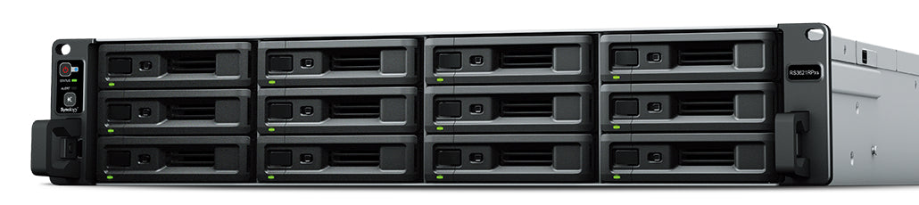 RackStation RS3621RPXS servidor de almacenamiento Bastidor (2U) Ethernet Negro D-1531