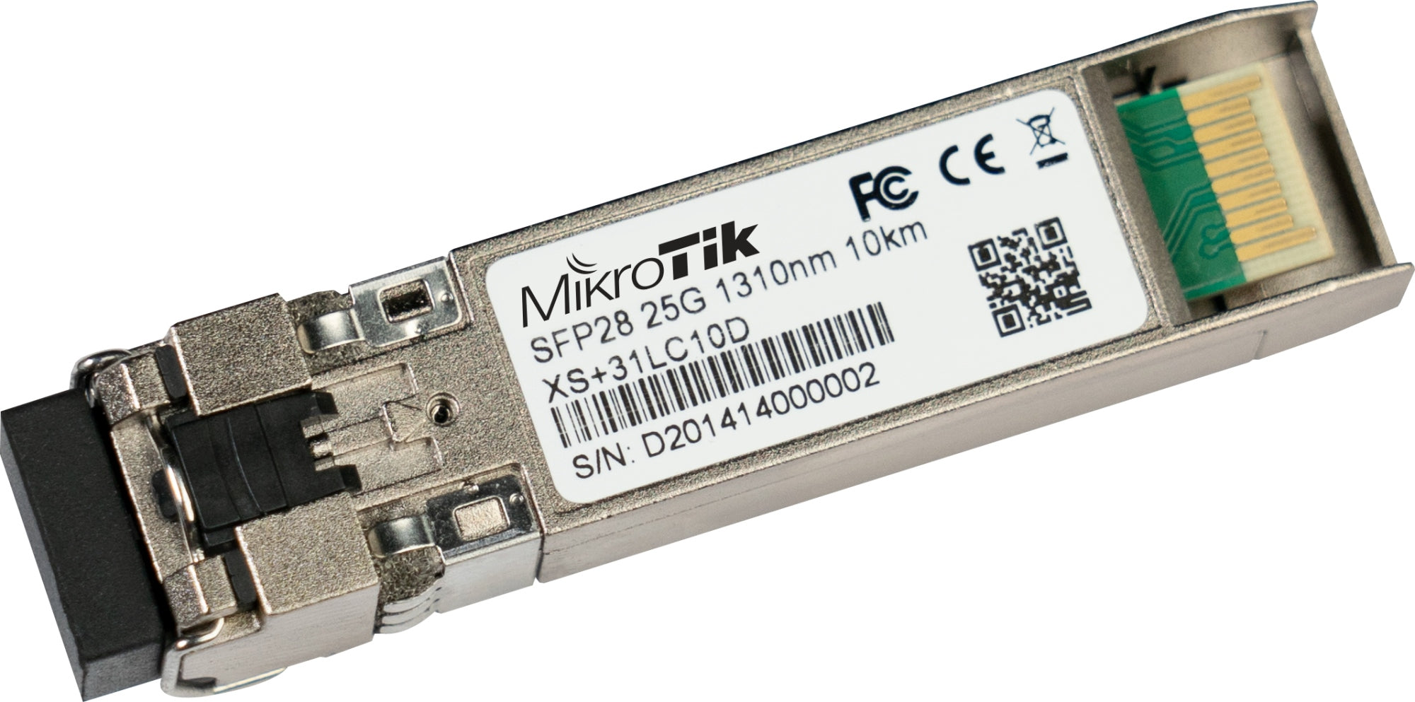 XS+31LC10D red modulo transceptor Fibra óptica 25000 Mbit/s SFP28 1310 nm