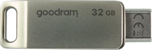 ODA3 unidad flash USB 32 GB USB Type-A / USB Type-C 3.2 Gen 1 (3.1 Gen 1) Plata