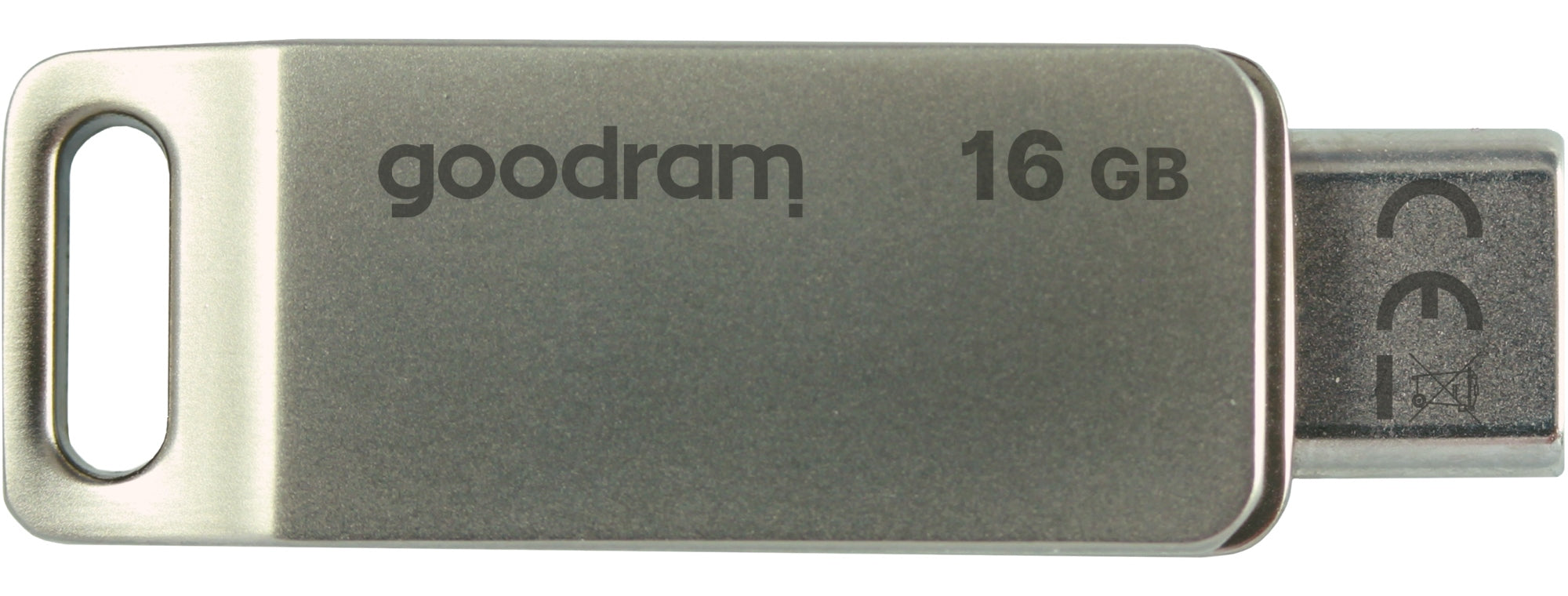 ODA3 unidad flash USB 16 GB USB Type-A / USB Type-C 3.2 Gen 1 (3.1 Gen 1) Plata