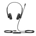 UH34 Dual Teams Headset Auriculares Alámbrico Diadema Oficina/Centro de llamadas USB tipo A Negro