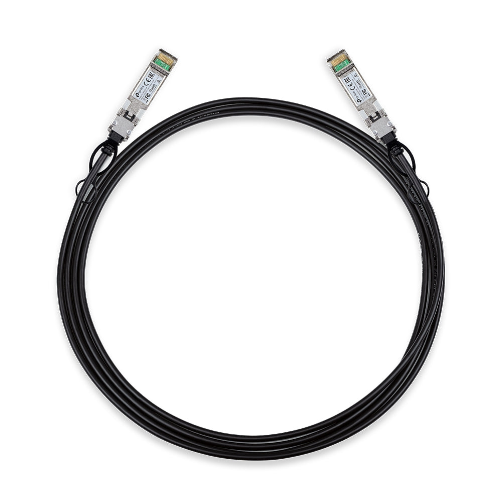 TL-SM5220-3M Cable de fibra óptica e InfiniBand SFP+ DAC Negro
