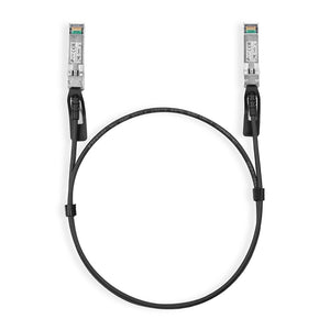 Omada TL-SM5220-1M Cable de fibra óptica e InfiniBand SFP+ DAC Negro