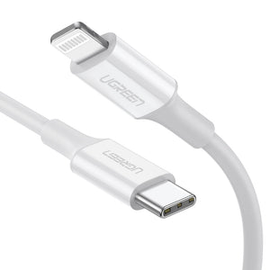 10493 cable de conector Lightning 1 m Blanco
