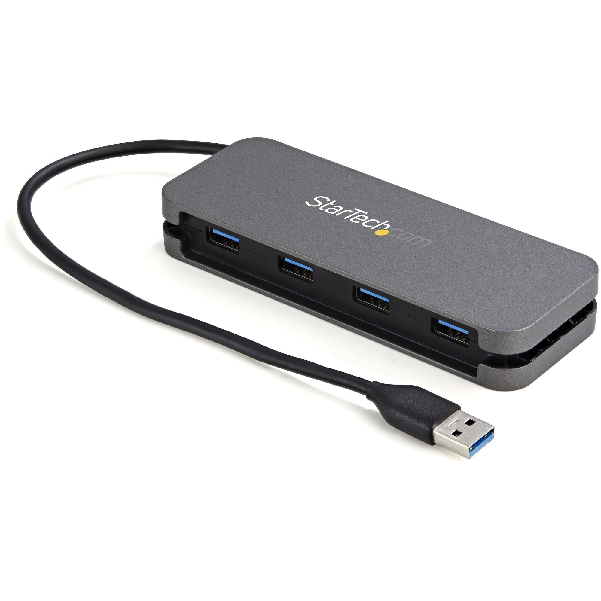 Hub USB 3.0 de 4 Puertos USB-A - Ladrón USB 3.2 Gen 1 SuperSpeed de 5Gbps Portátil Tipo A - Alimentado por el Bus USB - Concentrador USB para Ordenador de Sobremesa o Portátil