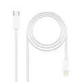 10.10.0602 cable de conector Lightning 2 m Blanco