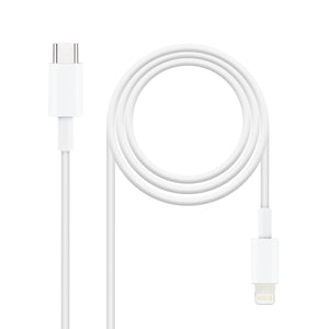 10.10.0602 cable de conector Lightning 2 m Blanco