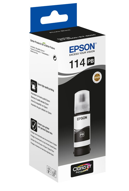 114 EcoTank Photo Black ink bottle