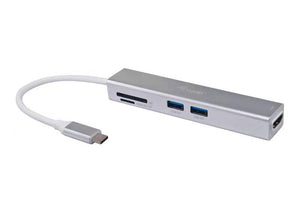 Adaptador multifunción USB-C 5 en 1, HDMI , USB 3.2 Gen 1 , TF/Micro SD