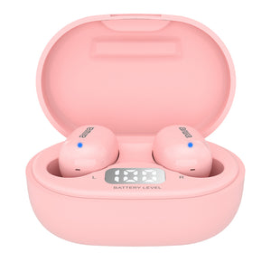 EBTW-150PK auricular y casco Auriculares Inalámbrico Dentro de oído Llamadas/Música Bluetooth Rosa