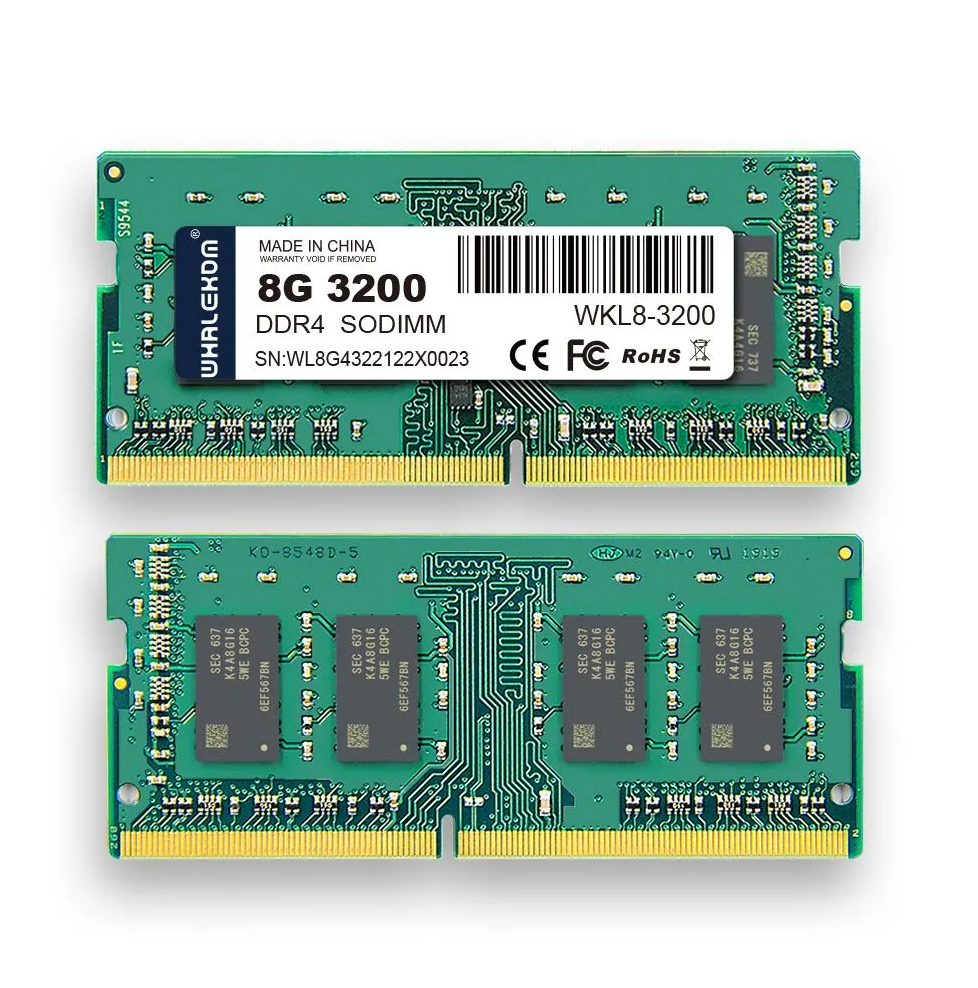 DDR4 8 GB 3200 Mhz. SODIMM WHALEKOM