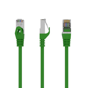 1m CAT6 cable de red Verde F/FTP (FFTP)