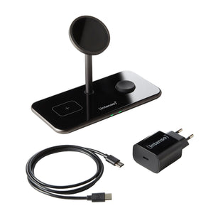 MB13 Auriculares, Smartphone, Reloj inteligente Negro USB Cargador inalámbrico Carga rápida Interior