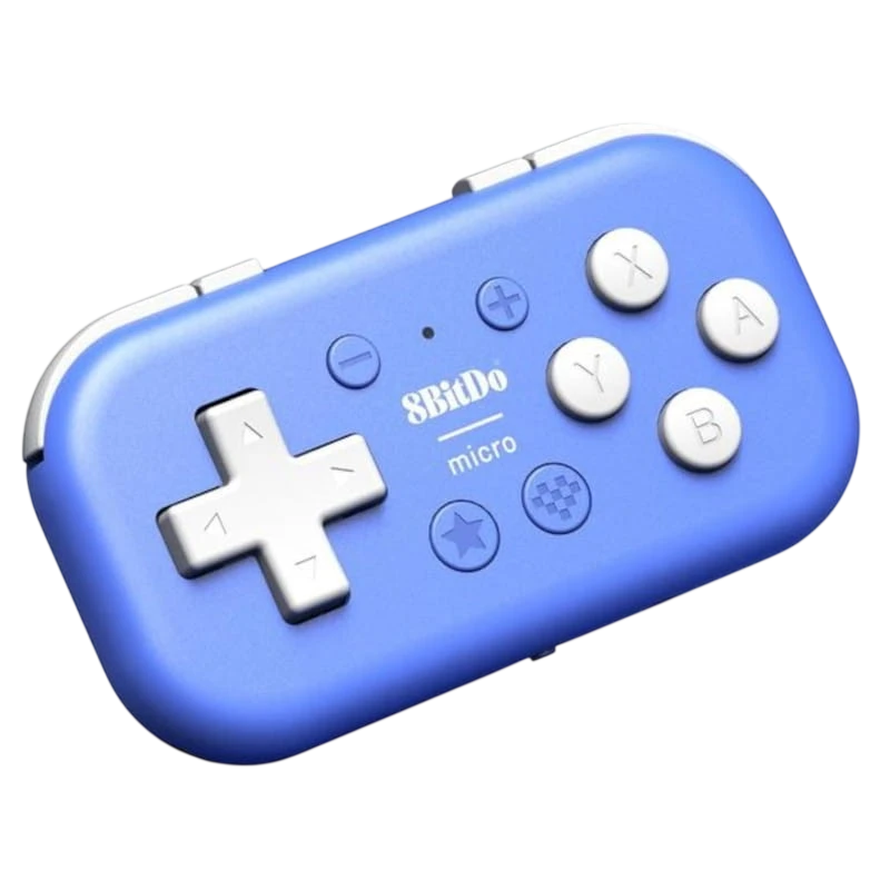 Gamepad 8BitDo Micro Bluetooth Azul - Mando Nintendo Switch/Android