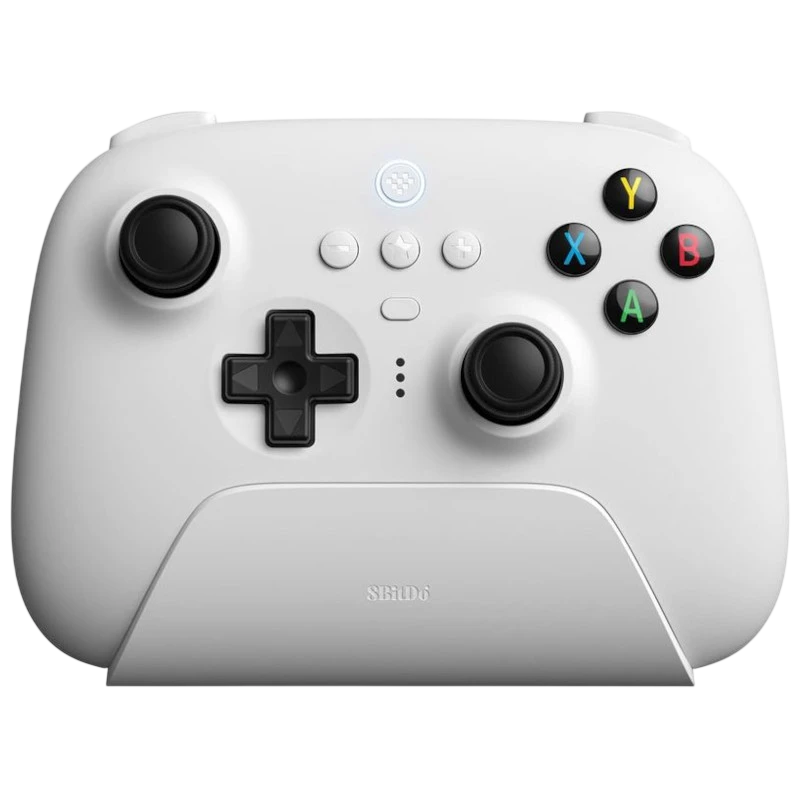 8BitDo Ultimate 2.4G con base de carga Blanco - Gamepad para PC/Android/Steam