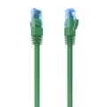 Cable De Red Latiguillo RJ45 Cat.6 UTP AWG26 CCA, Verde, 0.75 m