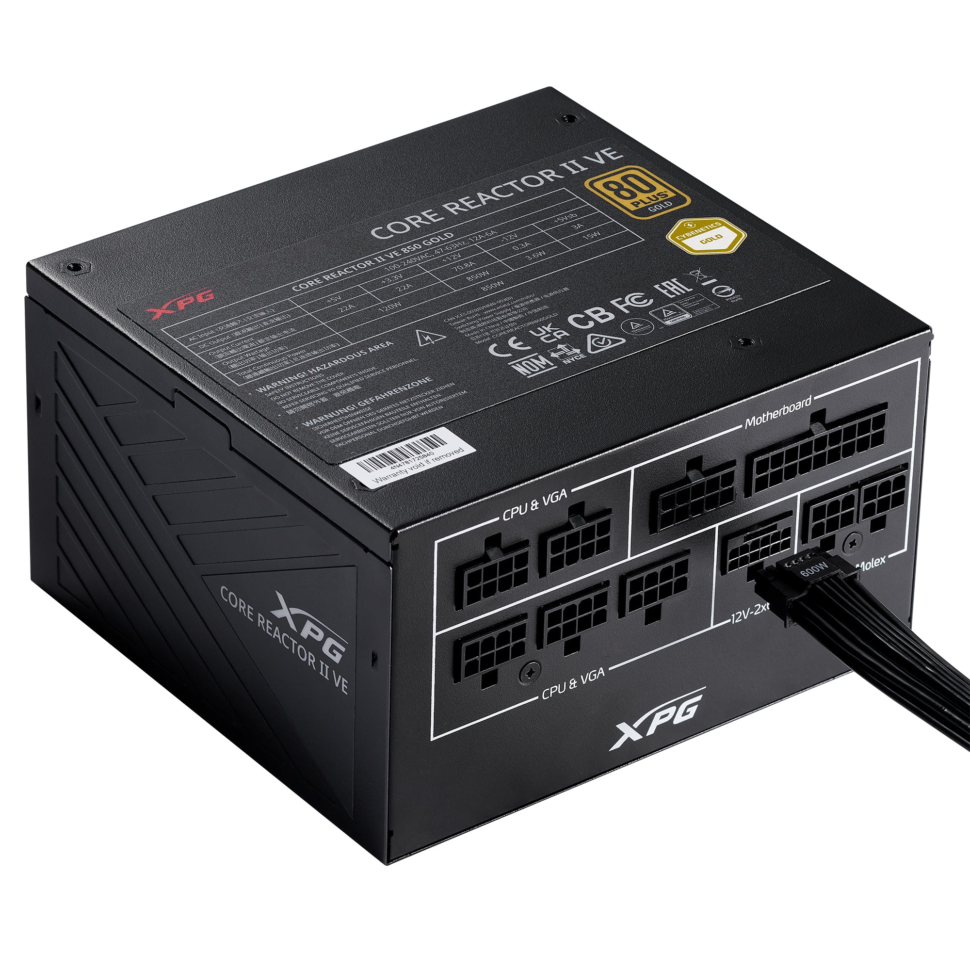 COREREACTOR II VE 650W Fuente de Alimentación